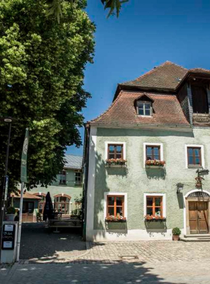 Das denkmalgeschützte Wirtshaus Röhrl in Eilsbrunn